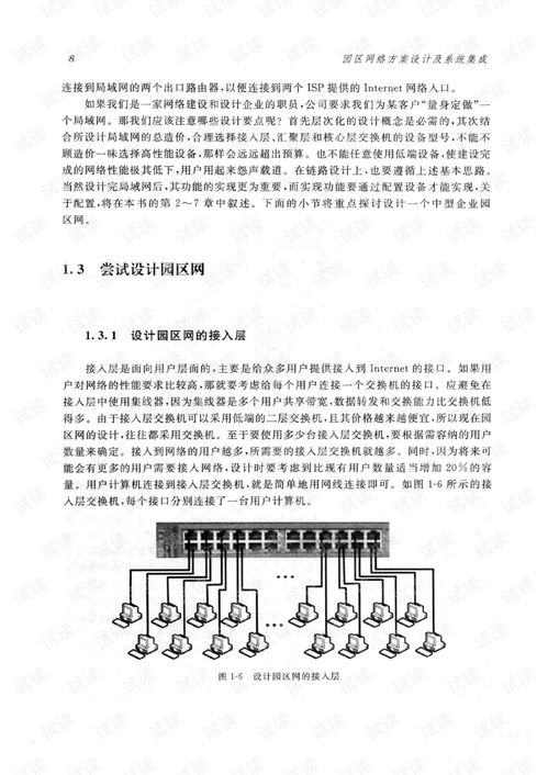 園區(qū)網(wǎng)絡(luò)方案設(shè)計及系統(tǒng)集成 從架構(gòu)設(shè)計到高效部署的實踐指南
